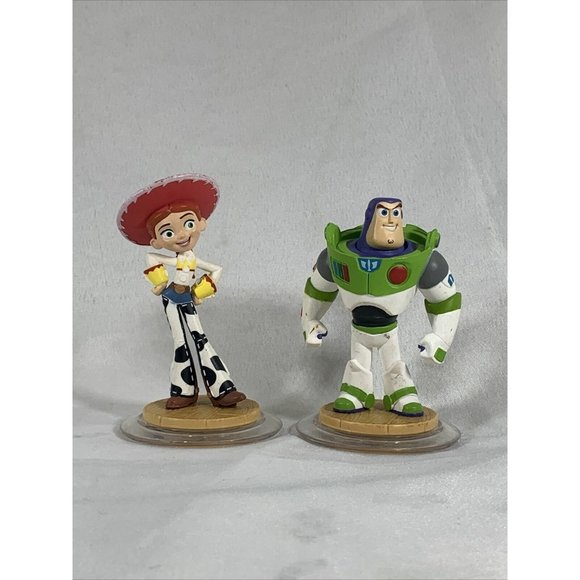 Disney Other - Walt Disney Infinity Toy Story Game Pieces Buzz Light Year Jesse